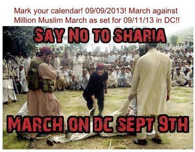 SAY NO TO SHARIA MARCH